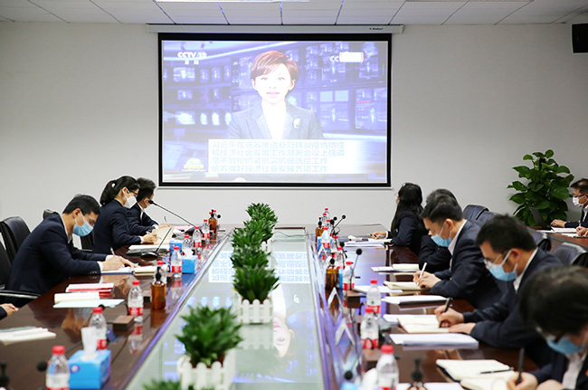 主題黨日 | 抗疫情、保生產(chǎn) 為全力實現(xiàn)經(jīng)營目標(biāo)而奮斗